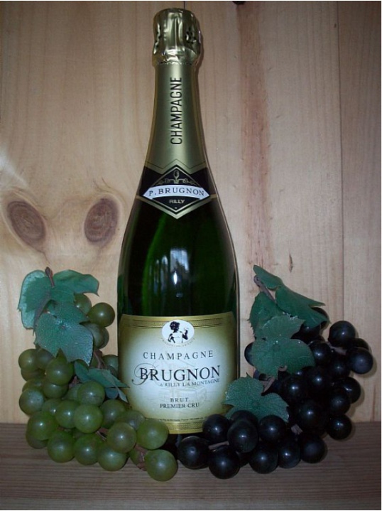 Philippe Brugnon Premier Cru Non Vintage Champagne Dry (Brut)