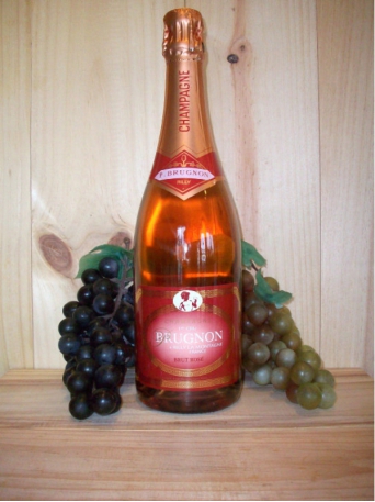 Philippe Brugnon Premier Cru Non Vintage Rosé Champagne Dry (Brut)